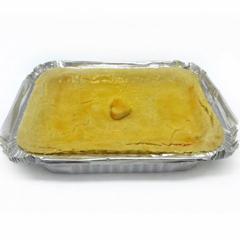 Empadão de frango com requeijão